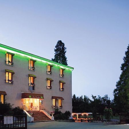 Logis Hotel Restaurant Les Cedres Joyeuse Exteriör bild